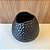 VASO DE CERAMICA  LUA PRETO FOSCO - MEDIO . - Imagem 3