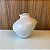 VASO GARRAFA MOVIMENT ORGANICO BRANCO FOSCO GRANDE 23CM - Imagem 1