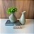 GARRAFA DECOR DE CERAMICA VERDE  PEQUENO - Imagem 2