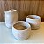CACHEPOT DE CERAMICA HUNGRIA OFF WHITE  PEQUENO 14X20CM - Imagem 5