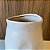 CACHEPOT DE CERAMICA HUNGRIA OFF WHITE GRANDE 26X19CM - Imagem 4