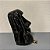 ESCULTURA MOAI PRETA BRILHO G 57x29cm P 39x21cm - Imagem 1