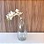 HASTE ORQUIDEA 3D BRANCA - Imagem 1