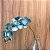 HASTE ORQUIDEA TOQUE REAL AZUL - Imagem 2