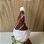 MINI ESCULTURA BONECO DE NEVE EM CERAMICA GORRO COLORIDO COM LED - Imagem 3