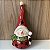 ESCULTURA BONECO DE NEVE EM CERAMICA COM LED - Imagem 1