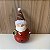 ESCULTURA PAPAI NOEL EM CERAMICA TOUCA COM LED - Imagem 1