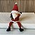 MINI ESCULTURA PAPI NOEL COM LED EM CERAMICA E PERNINHAS - Imagem 1