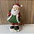 ESCULTURA PAPAI NOEL COM GUIRLANDA  E CORPINHO COM MOLA - Imagem 1