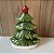 ESCULTURA ARVORE NATAL E BONECO DE NEVE EM CERAMICA COM LED - Imagem 2