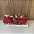 ESCULTURA TREM NATALINO EM RESINA PAPAI NOEL - Imagem 2