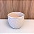 CACHEPOT GRANDE MARRAKESH BRANCO - Imagem 1