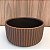 CACHEPOT DE CERAMICA MARROM - Imagem 3