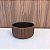 CACHEPOT DE CERAMICA MARROM - Imagem 1