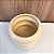 CACHEPOT EM CERAMICA CREME - GRANDE - Imagem 2