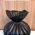VASO PRETO FOSCO GOMOS TULIPA EM CERAMICA G 40x28cm M 35x31cm - Imagem 5