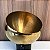 VASO DE METAL DOURADO E PRETO - GRANDE - Imagem 4