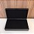CAIXA EM MDF COM REVESTIMENTO EM PU PRETO FOSCO MEDIA 37X29CM - Imagem 5