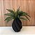VASO EM CERAMICA 3D PRETO FOSCO 34X24CM - Imagem 4