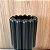 VASO DE CERAMICA PRETO FOSCO CANELADO GRANDE 39X18CM - Imagem 7