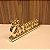 ESCULTURA PALAVRA EM CERAMICA ESPERANÇA  DOURADO - Imagem 2