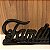 ESCULTURA PALAVRA FAMILIA EM CERAMICA - PRETO - Imagem 3