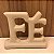 ESCULTURA PALAVRA FÉ EM CERAMICA - OFF WHITE - Imagem 3