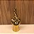 ESCULTURA DE CERAMICA MAO FIGA DOURADO - Imagem 1