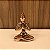 ESCULTURA / ESTATUETA IOGA MEDITANDO ROSE MINI - Imagem 1