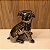 ESCULTURA BULDOG FUMÊ EM CERAMICA - Imagem 4