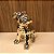 ESCULTURA BULDOG PRATA EM CERAMICA - Imagem 2