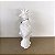 ESCULTURA CACATUA EM CERAMICA BRANCA - Imagem 4