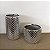 VASO EM CERAMICA DECORATIVO PRATA COM DETALHES - PEQUENO - Imagem 5