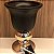 VASO SINO PRETO E PRATA EM CERAMICA - Imagem 3
