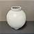 VASO DE CERAMICA BRANCO FOSCO G 32x23cm P 25x19cm - Imagem 3