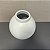 VASO DE CERAMICA BRANCO FOSCO  PEQUENO - Imagem 3