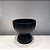 CACHEPOT PRETO FOSCO G 22x20,5cm M 17x20,5cm - Imagem 4