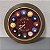 RELOGIO DECORATIVO EM FIBRA - BILLIARD 40X40CM - Imagem 2