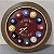 RELOGIO DECORATIVO EM FIBRA - BILLIARD 40X40CM - Imagem 3