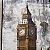 QUADRO TELA EM CANVA RELOGIO LONDRES 1,20M X 70CM - Imagem 4