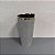 VASO DECORATIVO RUSTICO CINZA E DOURADO -30X14CM - Imagem 1