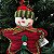 ENFEITE PINGENTE DE NATAL BONECO DE NEVE CORPO ESTRELA - Imagem 2