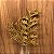 HASTE ENFEITE DOURADO GLITTER - Imagem 2