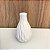 MINI VASINHO BRANCO BRIHOSO DE CERAMICA - Imagem 1