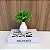 MINI VASINHO BRANCO COM DETALHES - Imagem 2