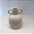 Vaso Bojudo com Alças Texturizado off white M 22x14cm e P18x13cm - Imagem 3