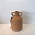 VASO BOJUDO COM ALÇAS TEXTURIZADO TERRACOTA MÉDIO - Imagem 1