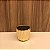 MINI CACHEPOT DOURADO DE CERAMICA - Imagem 1