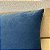 ALMOFADA MINI BAQUETE VELSOFT AZUL LISO - Imagem 2