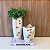 VASO DECORATIVO COM DETALHES EM CERAMICA - PEQUENO - Imagem 2